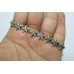 Handmade 925 Sterling silver Bracelet Sea Star Fish Figure Charm Bracelet 7.8"